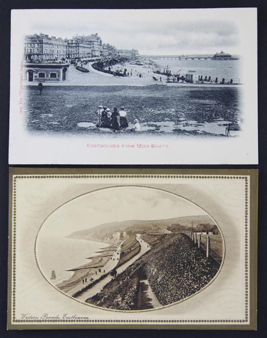 Eastbourne postcards - George V and later,